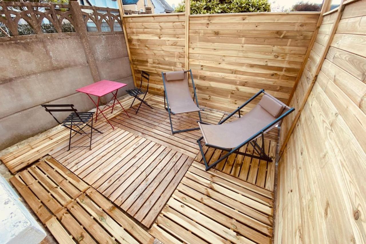 Appartement Le Yellow, Studio Renove, Tout Confort, Jardin à Saint-Jacques-de-La-Lande Extérieur photo